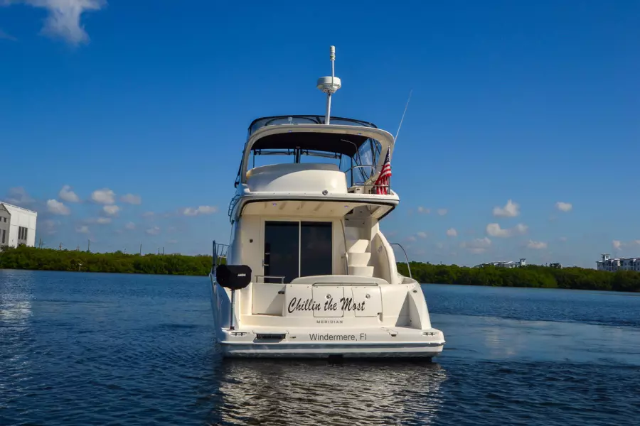 2008 Meridian 391 Sedan Bridge