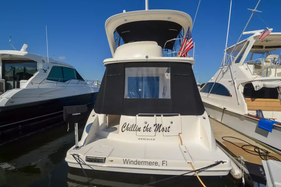 2008 Meridian 391 Sedan Bridge