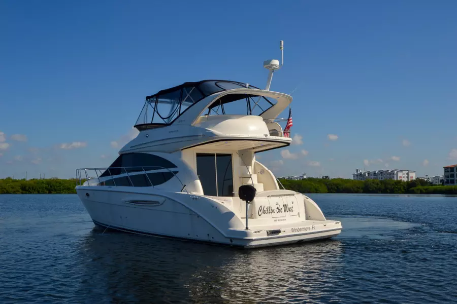 2008 Meridian 391 Sedan Bridge