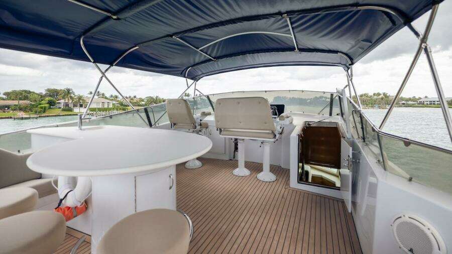 1998 Hatteras Sport Deck