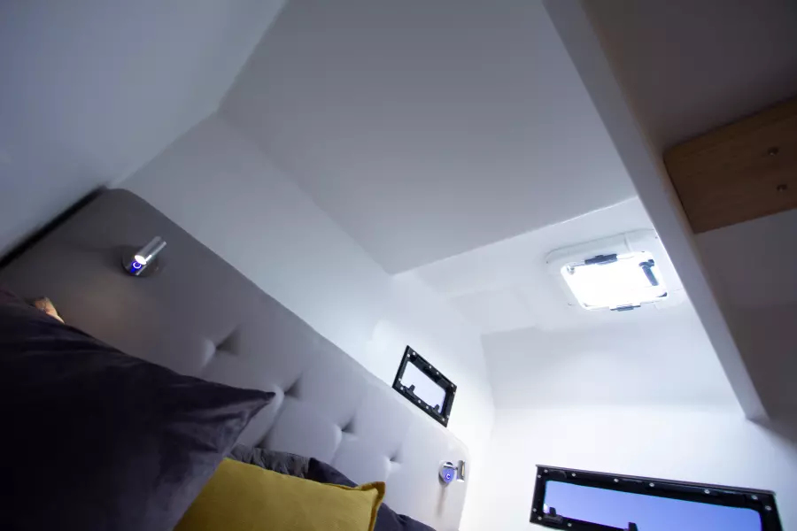 Hatch above Owners Berth