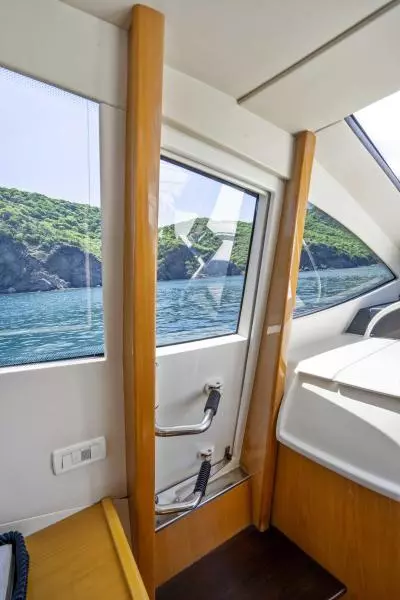 2005 Pershing 76 Motor Yacht - Denise - Port Side Door 