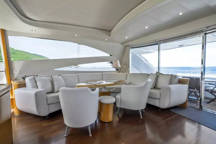 2005 Pershing 76 Motor Yacht - Denise - Salon