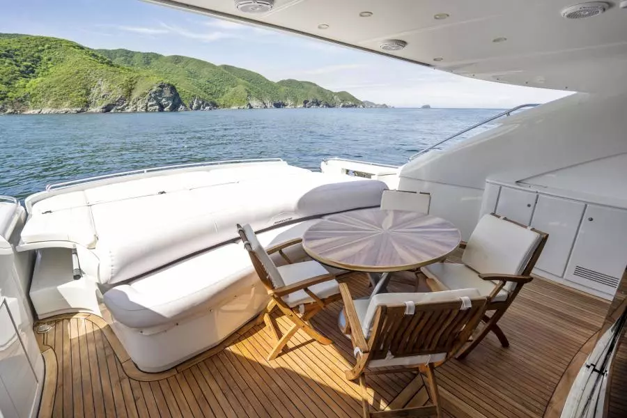 2005 Pershing 76 Motor Yacht - Denise - Cockpit