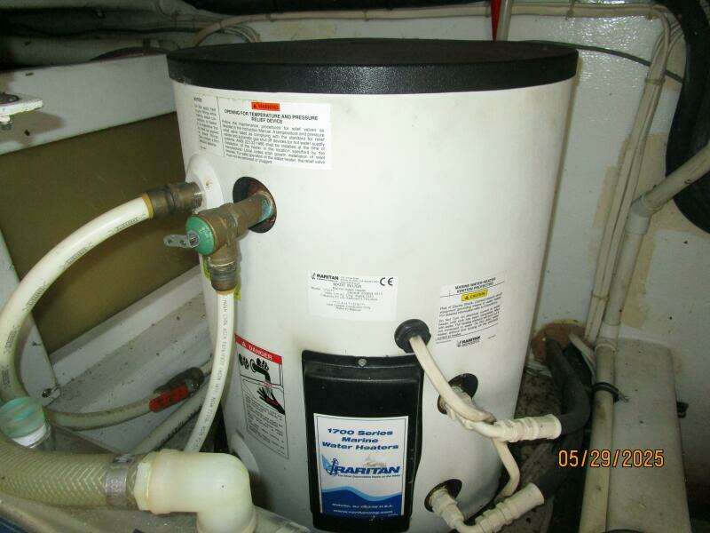 58' West Bay water heater