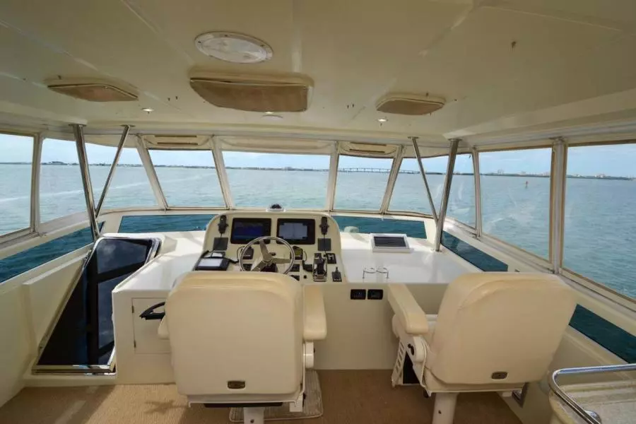 2009 Hampton 580 Pilothouse