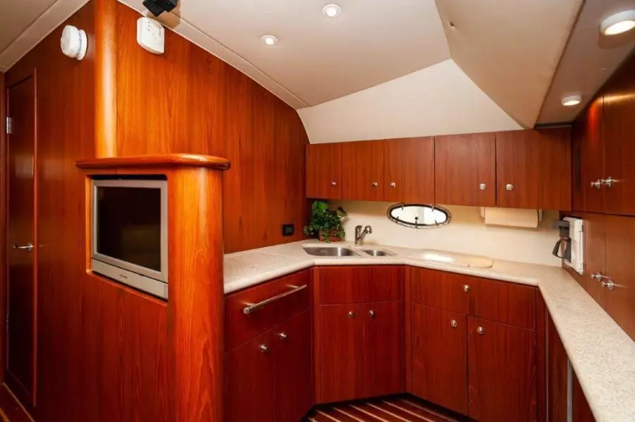 2003 Tiara Yachts 4200 Open  Kingfisher Galley 3