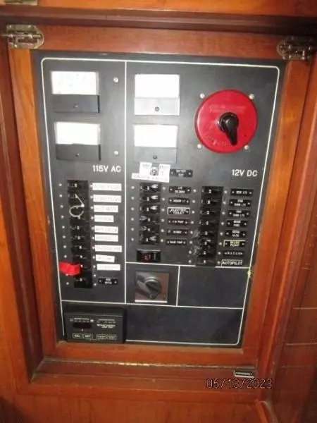 36' Kadey-Krogen electrical panel