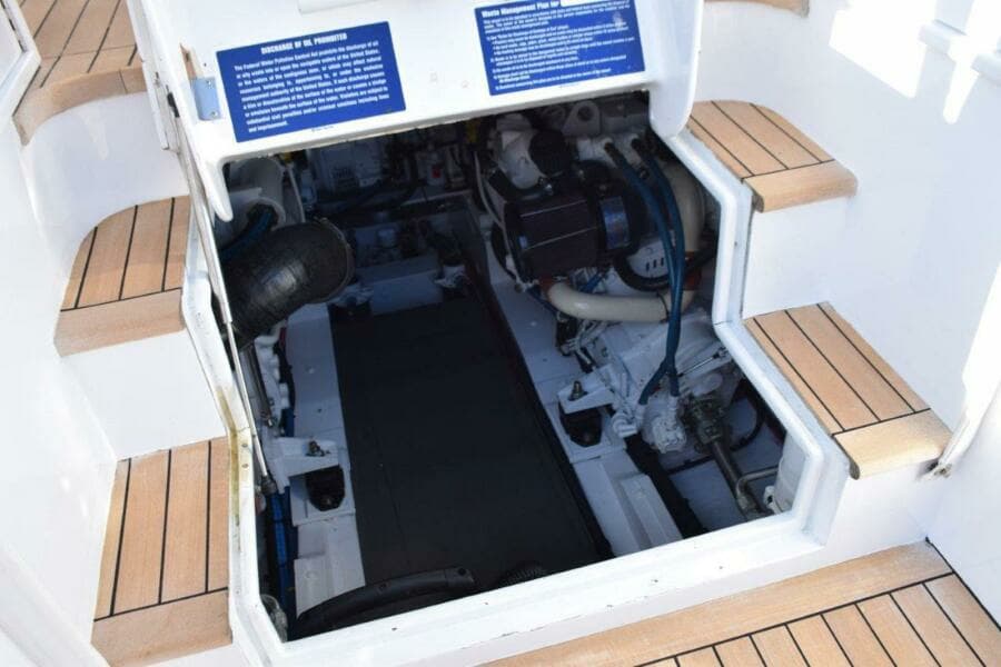 Engine Room Entry            Beneath Steps