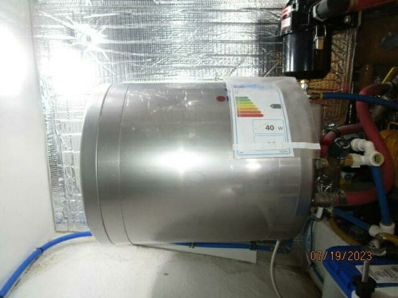 43' Flowers water heater