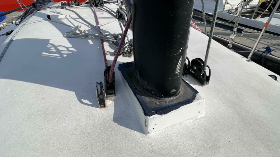 Starboard Deck Pulleys