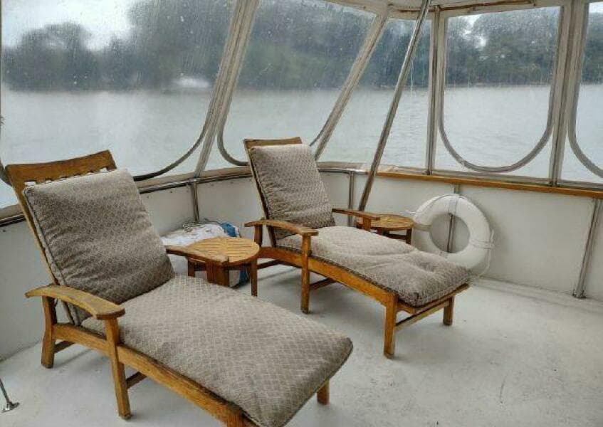 1996 Hatteras 50' Sport Deck