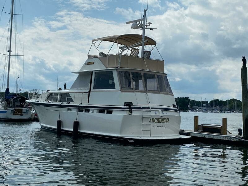 1973 Chris-Craft 47 Commander Flush Deck