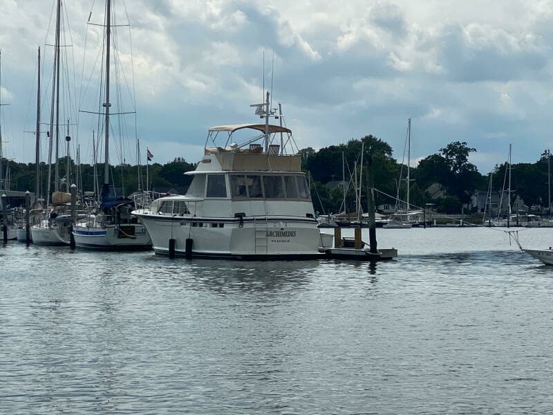 1973 Chris-Craft 47 Commander Flush Deck