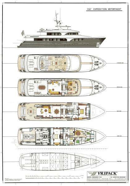 2026 Custom 132' Displacement Expedition Motoryacht