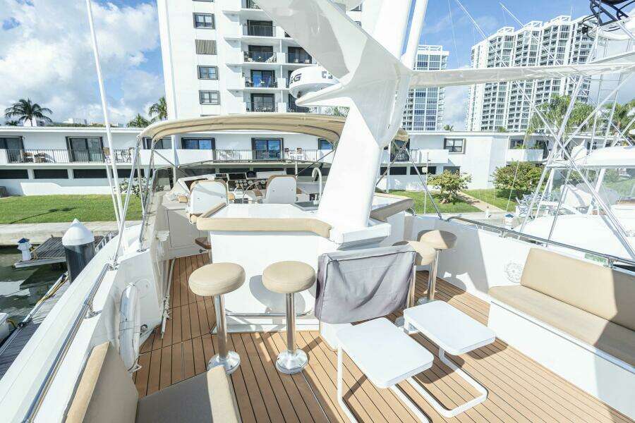 1989 Hatteras Cockpit Motor Yacht