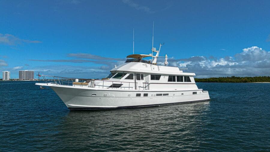 1989 Hatteras Cockpit Motor Yacht