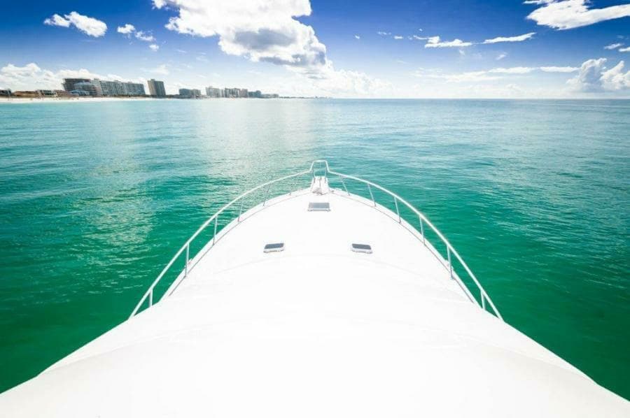 1998 Ocean Yachts 48 Super Sport Bow