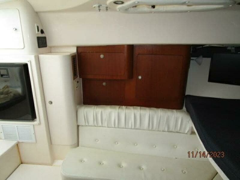 34' Intrepid cabin port