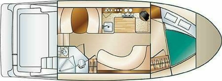 2002 Silverton 330 Sport Bridge