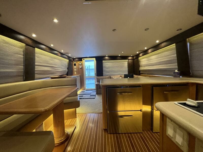 Hatteras SF Down Time - Galley