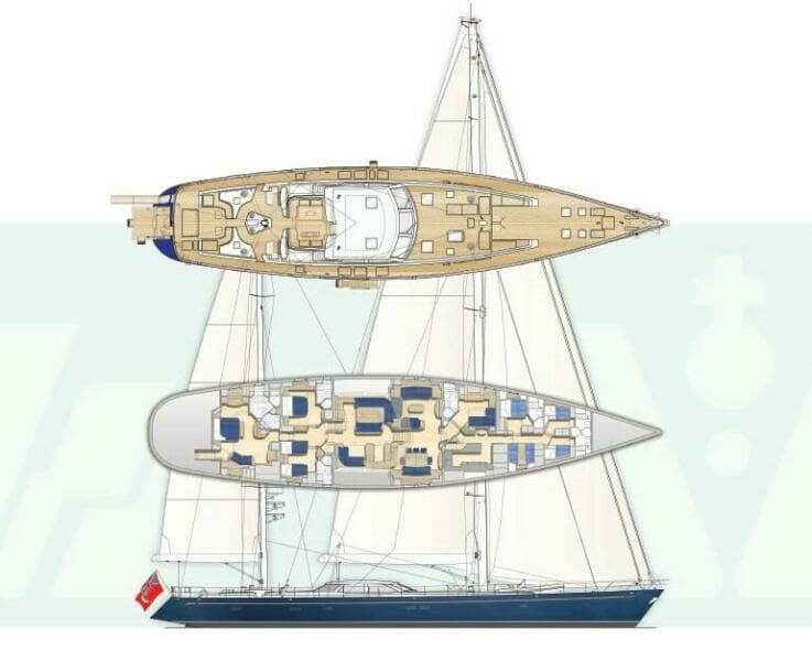 2005 Royal Huisman Ketch Sailing Yacht