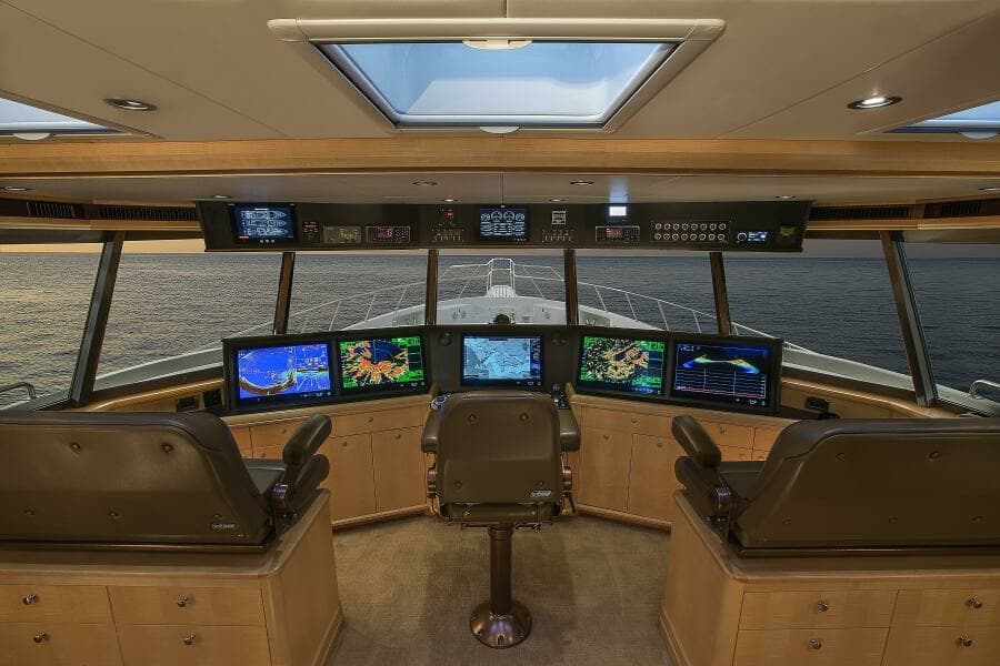 2019 115 Nordlund Expedition Yachtfisher 'Cazador'- Helm