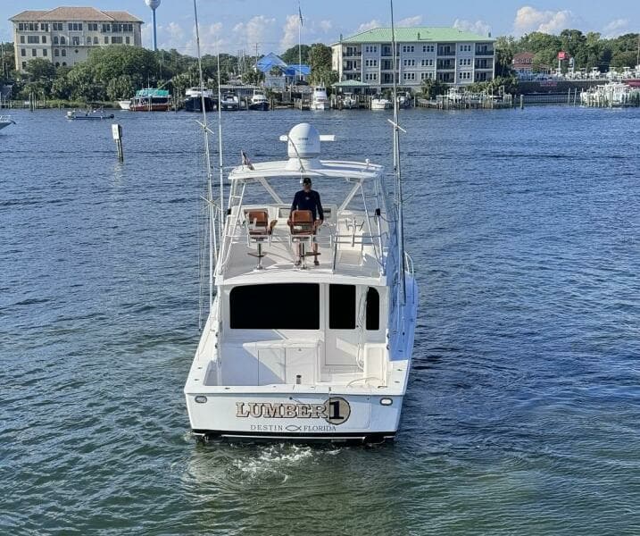 2006 45 Viking Convertible Transom