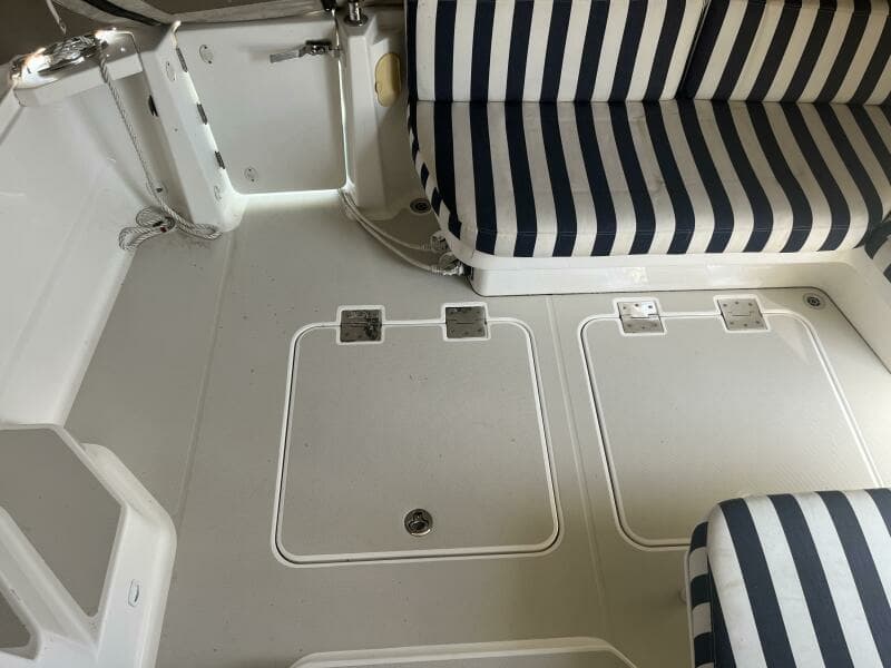 2013 Back Cove 34 - Cockpit Storage