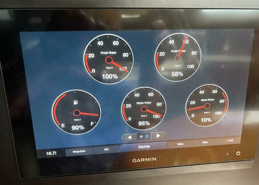 Tank Monitors Screen