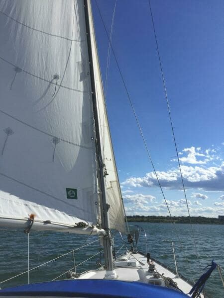 C&C 1972 Viking Foredeck