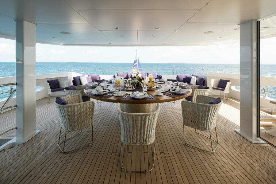 164' Heesen 2021 (ELA) Bridge Deck Aft