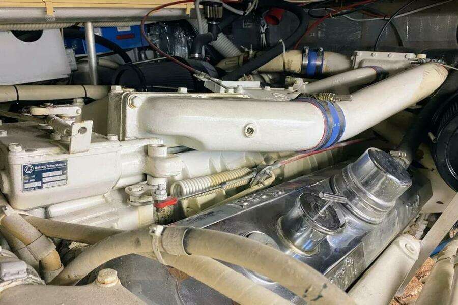 1986 Bertram 58 Flybridge Motor Yacht