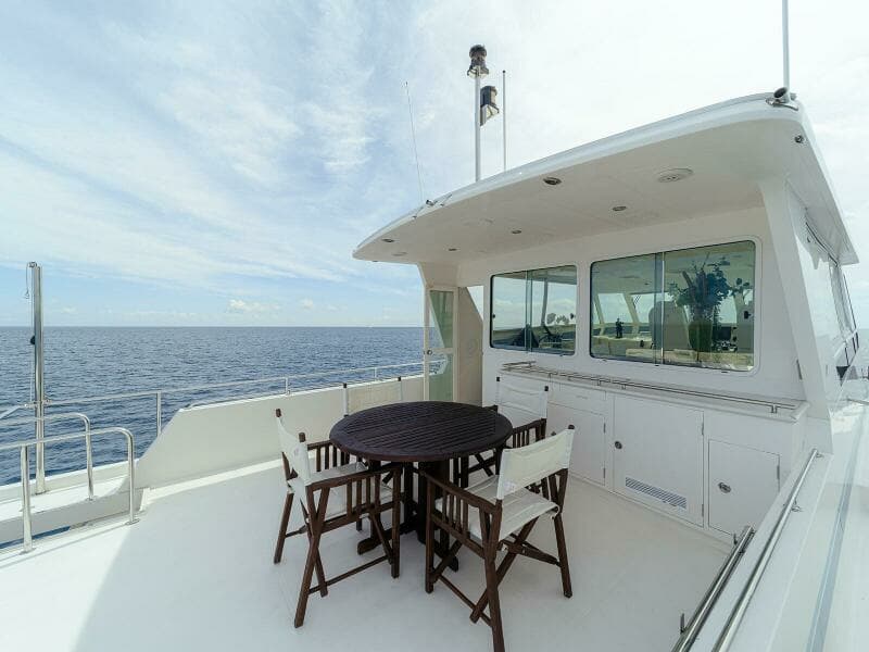 Boat Deck Dining and Grill Area