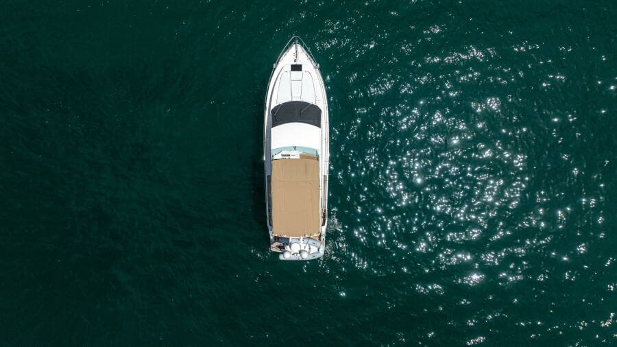50  Fairline 2014 Cruiser "YOLO" - Aerial View