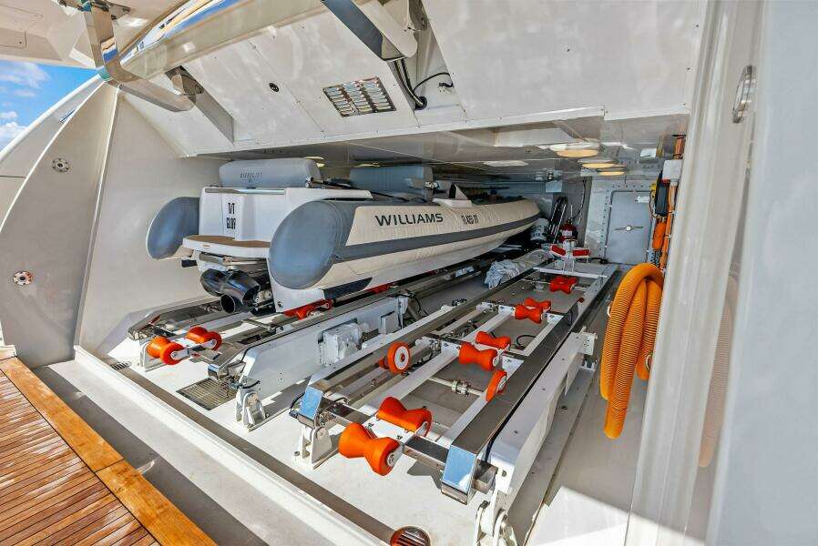 Lazarette and Tender Storage