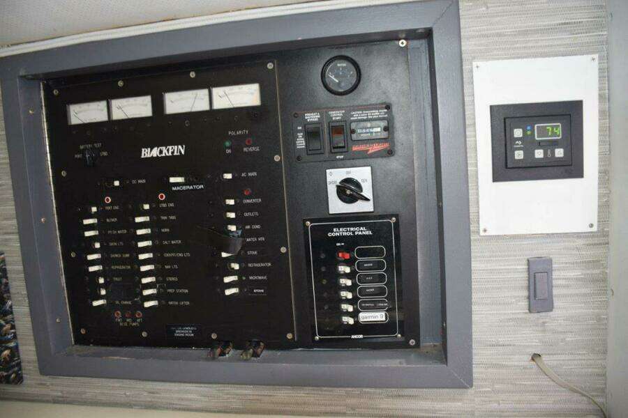 Main Electrical Panel And Air Conditioning Control