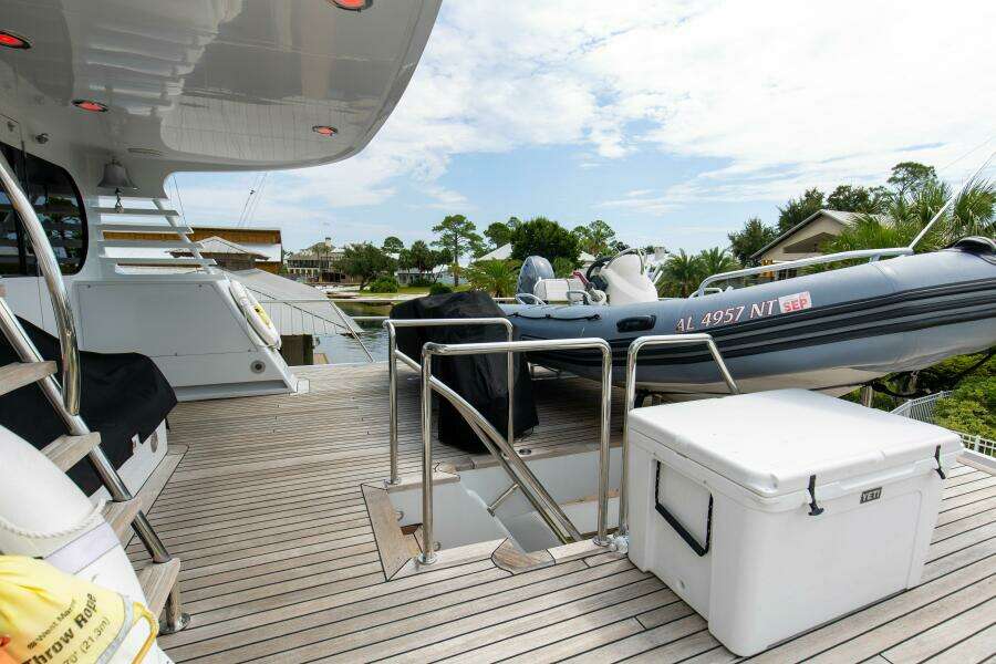 1989 116' Feadship "Boss"- Bridge Deck