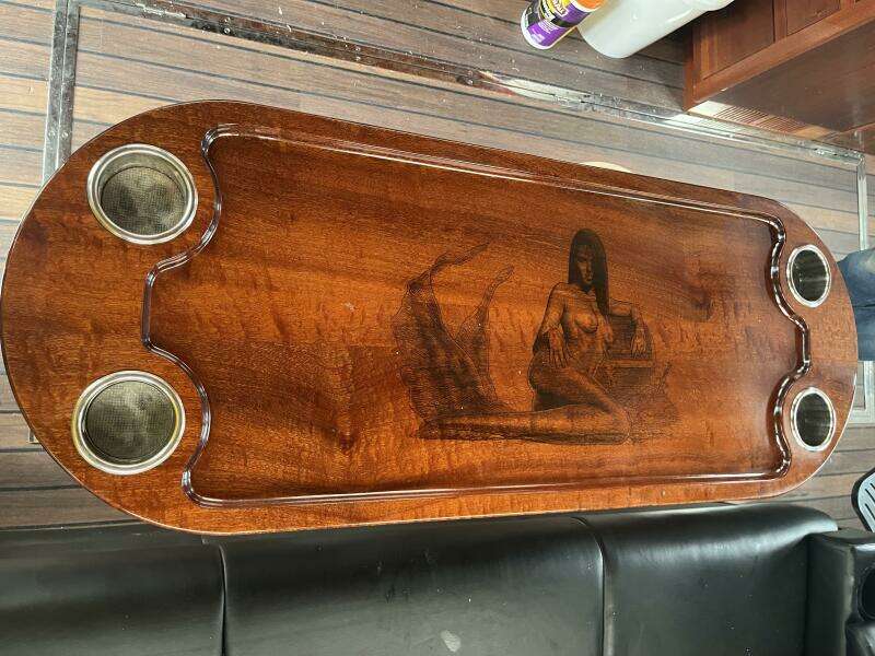 Custom stowable table