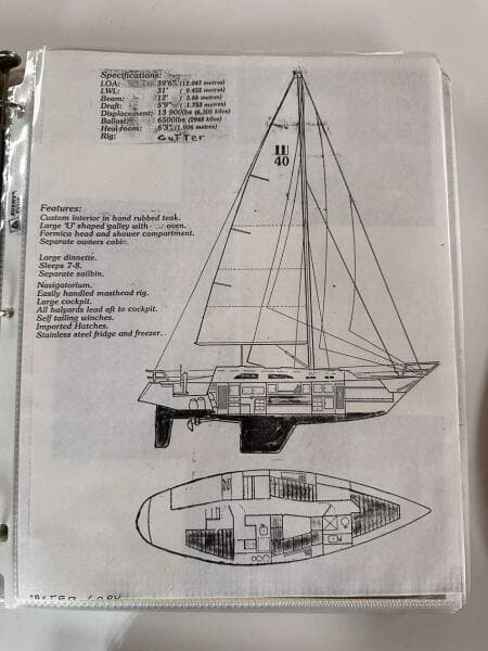 1985 Custom Whiting Yachts 40