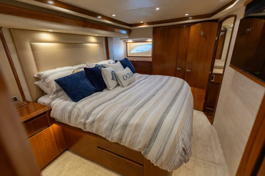 2015 Viking 70 Convertible  Master Stateroom 2