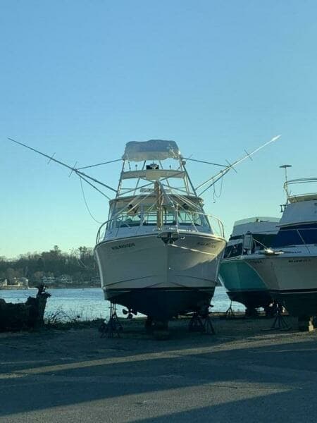 Cabo 35' Hauled Out