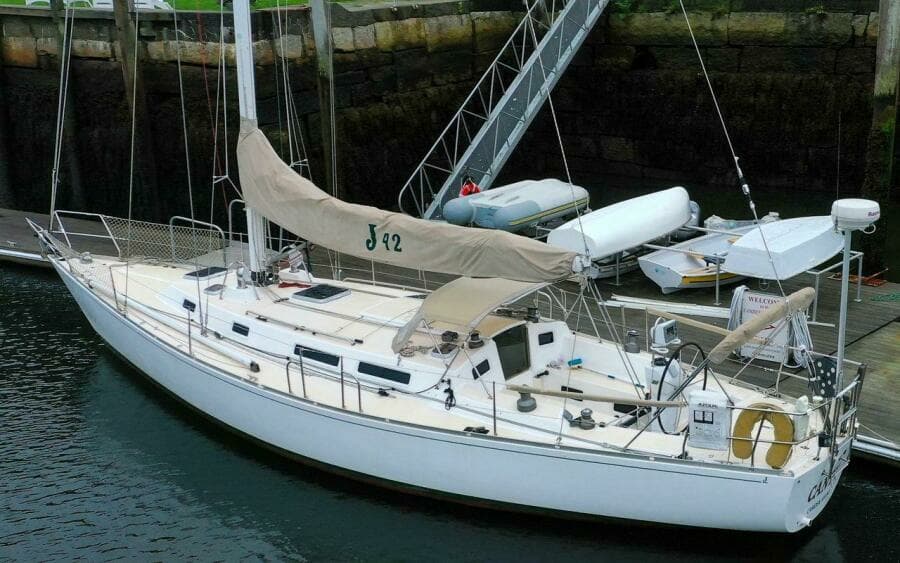 J/42 - Canty - On Dock