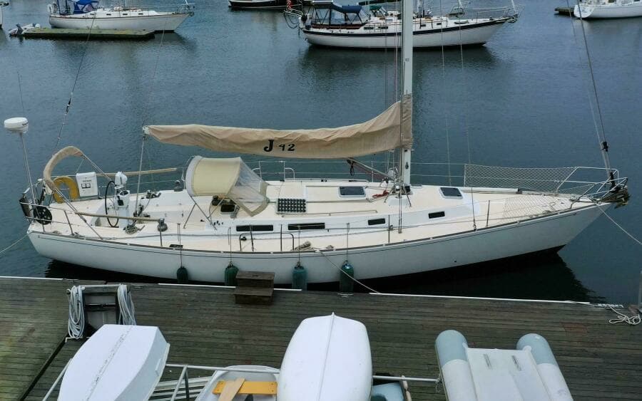 J/42 - Canty - On Dock