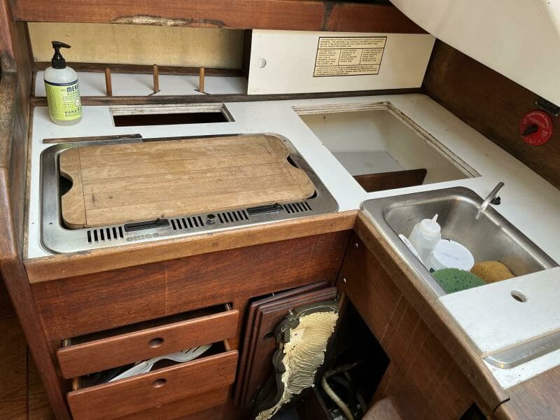Starboard galley