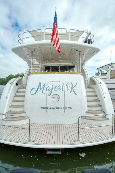 2007 Hatteras Enclosed Bridge