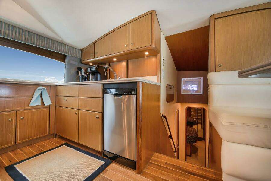 Ocean 57 Positive Attitude - Interior Galley