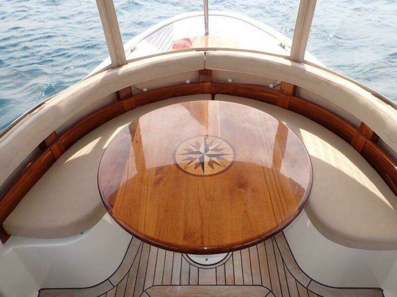 Launch 45 BLUE JACKET -Aft Deck