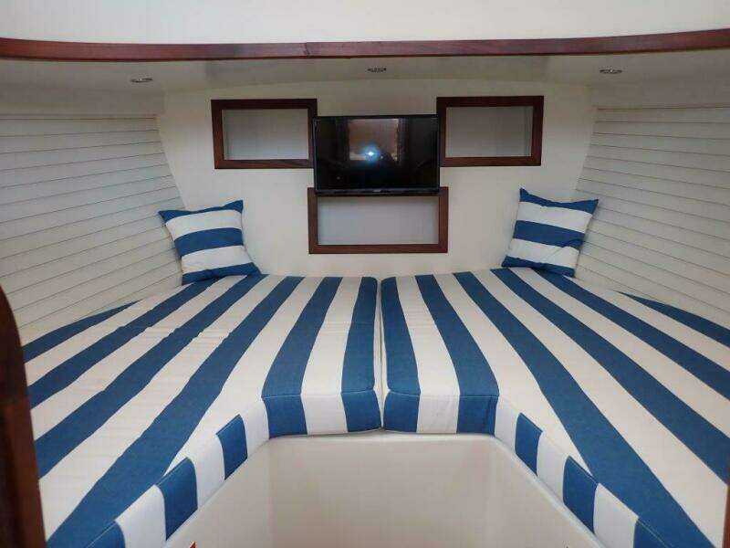 Launch 45 BLUE JACKET -Forward V Berth