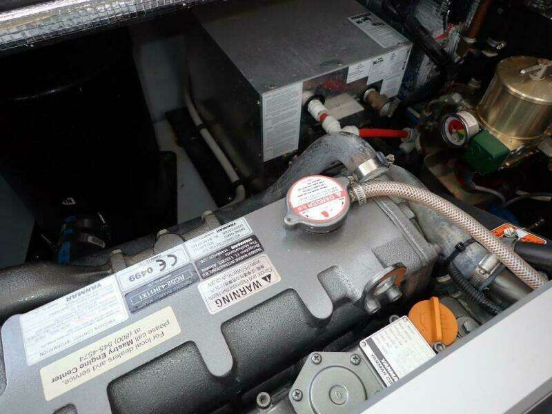 Launch 45 BLUE JACKET -Engine Room